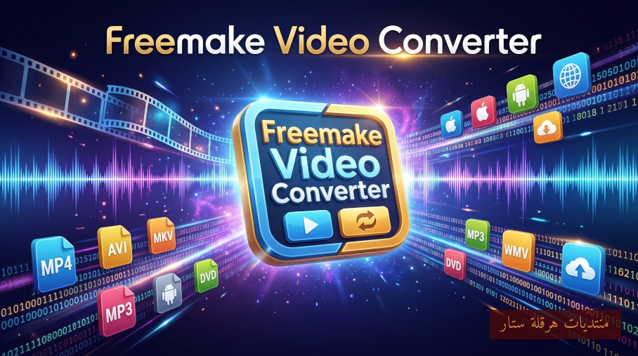 برنامج تحويل صيغ الفيديو والصوت والصور: Freemake Video Converter 6.1