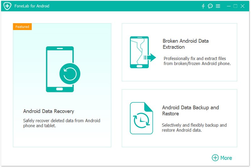 إسترجاع الملفات والبيانات المحذوفة مع برنامج FoneLab Android Data Recovery