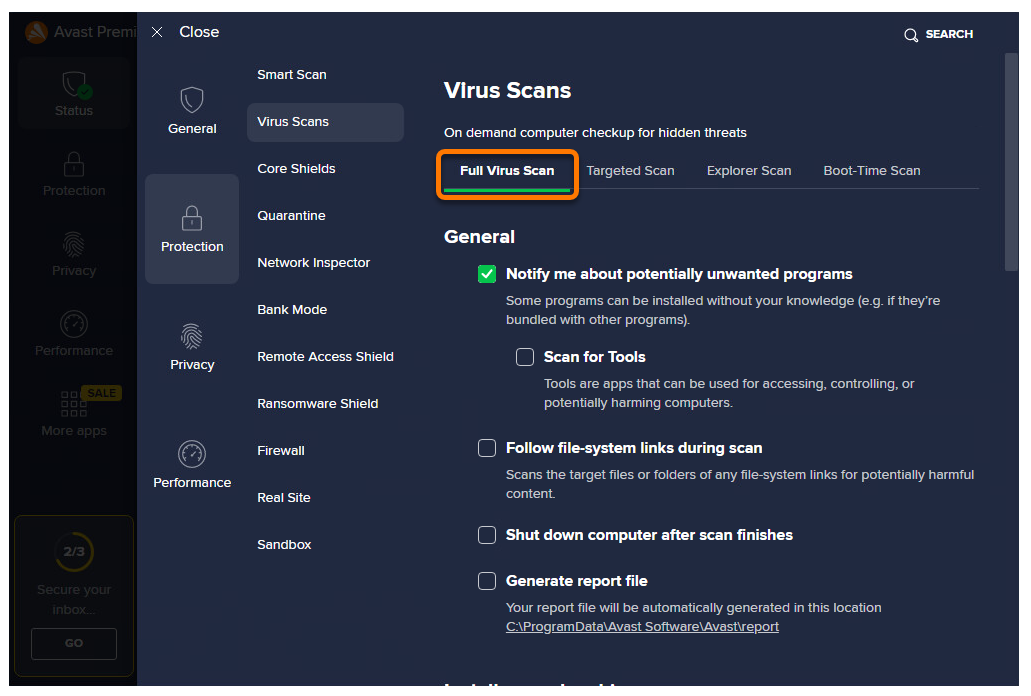 عملاق الحماية الشامل Avast Premium Security 25