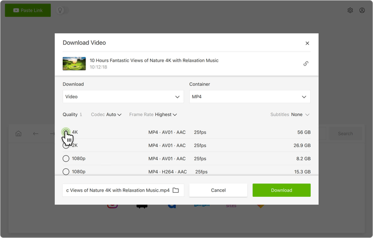 برنامج تحميل الفيديوهات في أحدث نسخة 4K Video Downloader Plus 2532